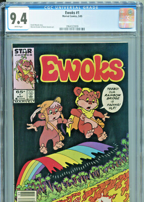 Ewoks #1 (Marvel 1985) CGC Certified 9.4 