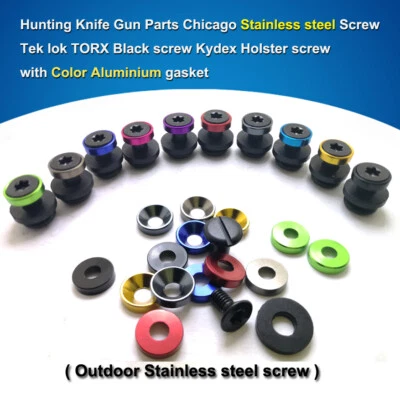 ELINKME Tek Lok Stainless Steel Chicago Screws Outdoor Tool screw Belt Screws M4 x10