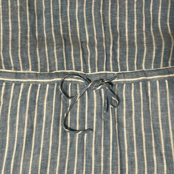 Rails Emma St Germain Stripe Linen Blend Dress with Skirt Lining and Pockets XXS image 8