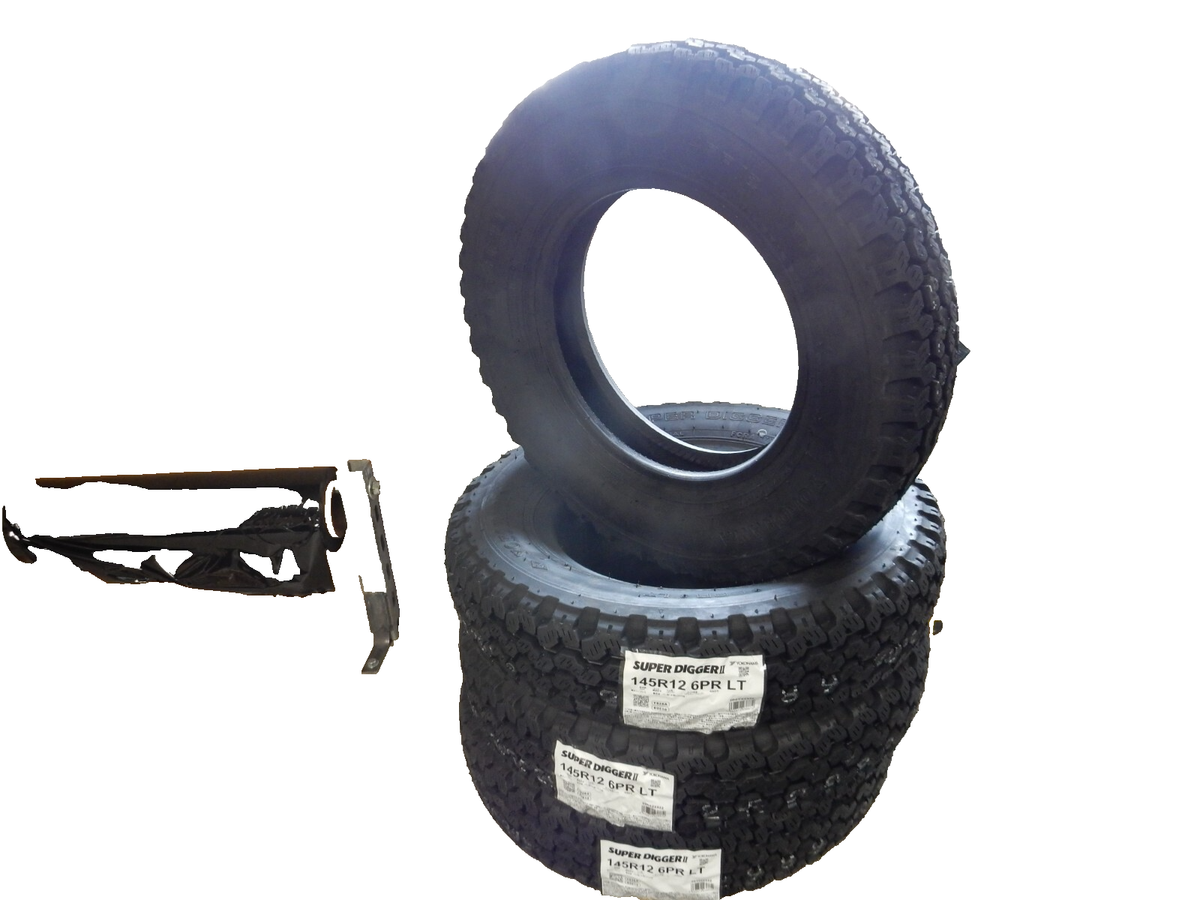 Ships from Texas: NEW Set 4 Mini Truck Tires Yokohama Super Digger