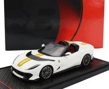 BBR 1/43 Ferrari 812 Competizione A Spider 2022 White BBRC263D