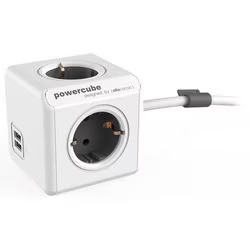 Allocacoc PowerCube erweiterte USB -Sockel