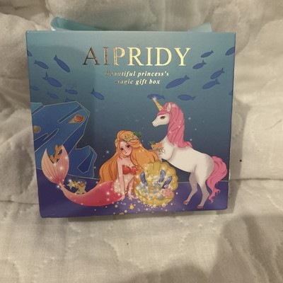 AIPRIDY 150 Pieces Charm Bracelet Making Kit,Unicorn Mermaid 150 
