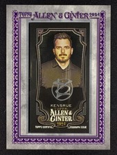 2024 Allen & Ginter X #MA-DKEN Dustin Kensrue Framed Mini Autograph Black /50