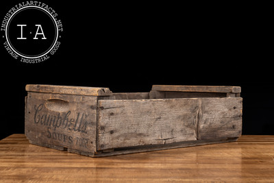 Antique Wooden Campbell's Soup Crate | eBay
