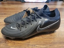 Size 7 Nike Phantom GX 2 Pro FG Black Soccer Cleats FJ2563-001