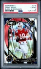 2024 PANINI SELECT BLACK & RED SHOCK #218 DRAKE MAYE ROOKIE RC PSA 6