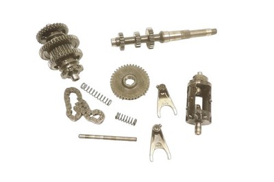 Yamaha Kodiak 450 04 Transmission Shift Gears Shafts Forks Cam Assembly 54343