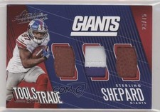 2018 Panini Absolute Tools of the Trade Triple /75 Sterling Shepard #TT-SS 0a2