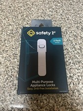 Safety 1st Multi-Purpose Appliance Locks 2 Pack White HS1550920