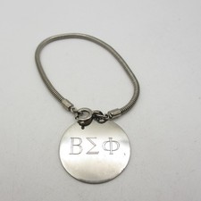 Vintage Sorority Bracelet Beta Sigma Phi Char...