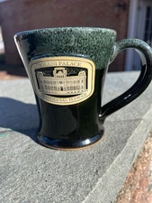 Iolani Palace Honolulu Hawaii Sunset Hill Stoneware Pottery Mug Made in USA