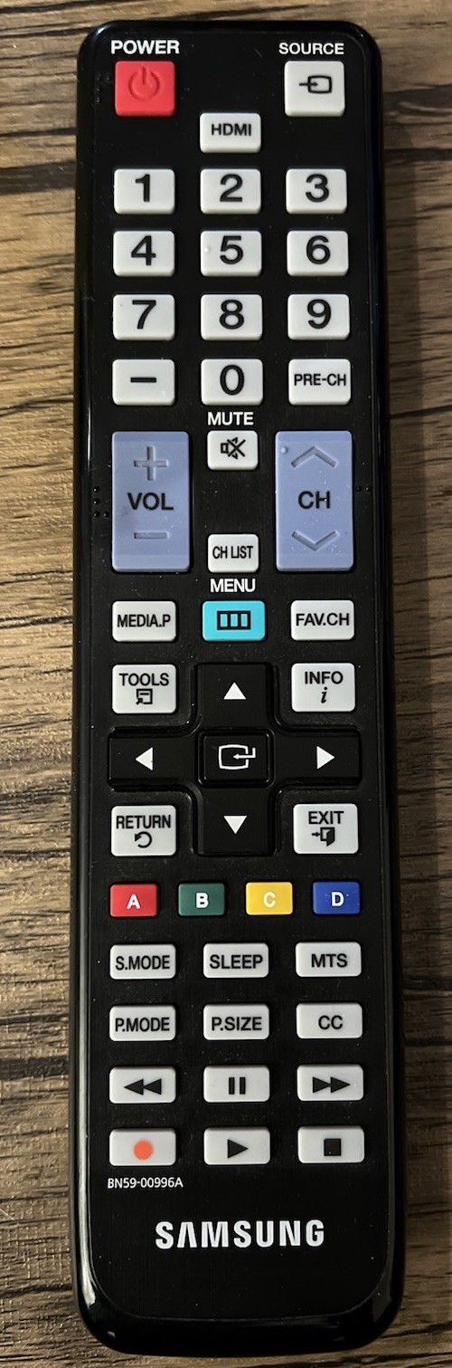 GENUINE SAMSUNG BN59-00996A LED LCD PLASMA TV REMOTE LN32C530 LN46C530 LN52C530