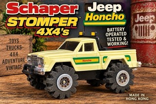 Stomper Jeep Honcho White 4x4 Working Schaper