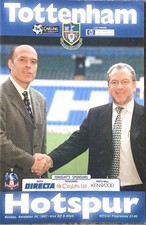 Tottenham Hotspur V Crystal Palace - 1997/98 Premier League - 24th November 1997