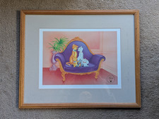 Disney The Aristocats Lithographic Print - Disney Store Exclusive - 1995, Framed