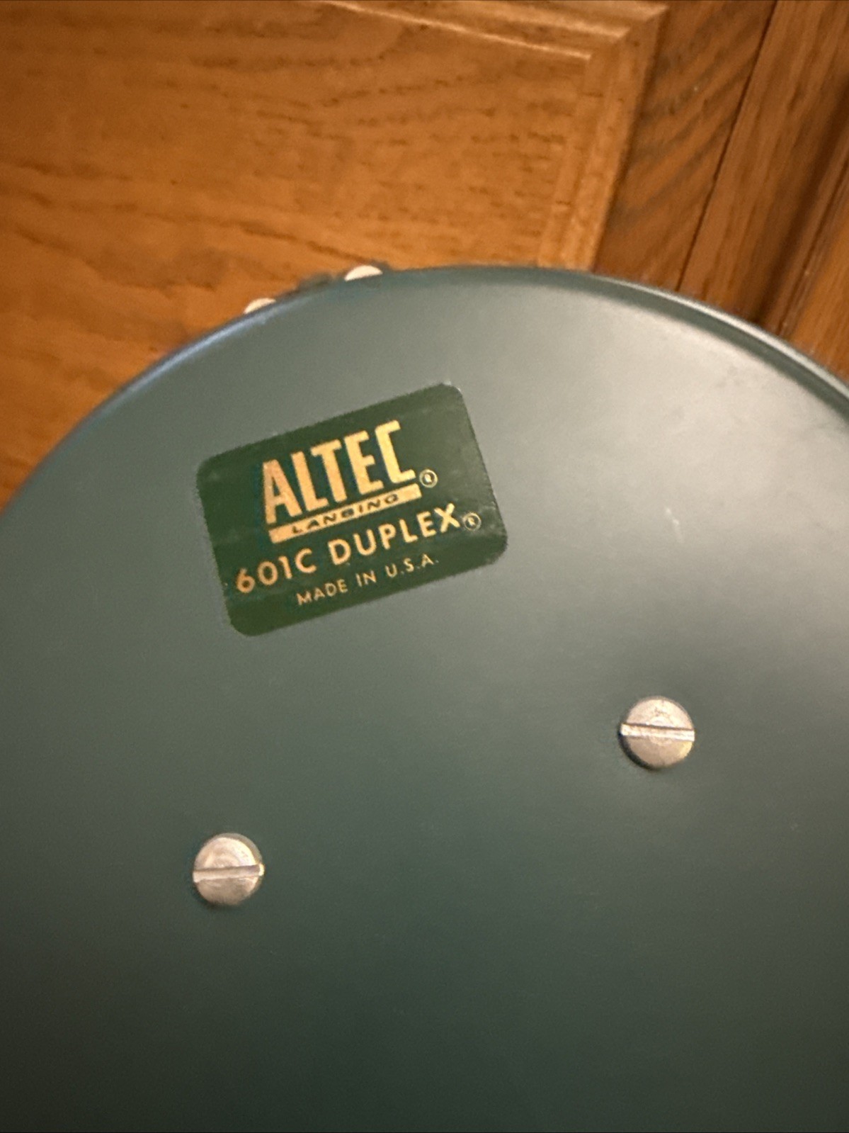 Vintage Altec Lansing 601C 12" Duplex Speaker N-3000-E Crossover