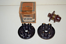32-35 Ford Flathead V8 Ignitiondistributor Caps Rotor Nors Flathead V-8 33 34
