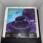 Fiesta 830 323 Plum Retired 5 Piece Set In Box (C1)