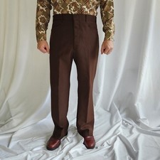 80s Brown Levi's Sta-Prest Trousers