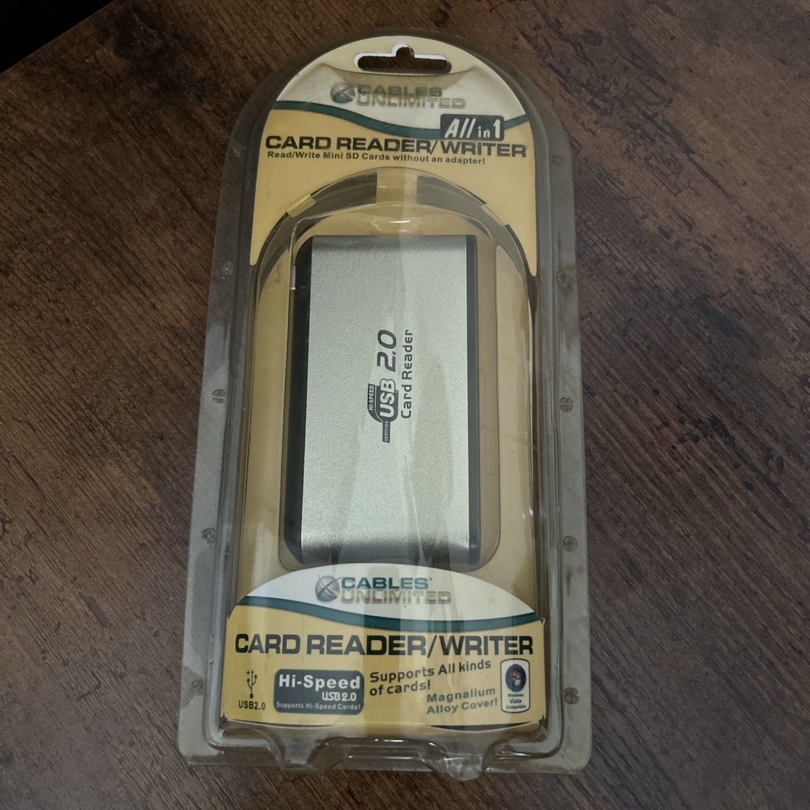 New Cables To Go Card Reader/Writer USB 2.0 USB All In 1