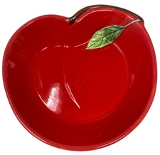 Plentiful Pantry Red Cherry Baking Dish Stonewear Harvest Decor