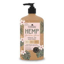 Malibu Hemp Golden Glow Body Lotion 18oz Moisturizer for Dry Skin Fast Shipping