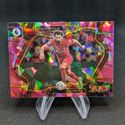 Mohamed Salah [Pink Ice] #224 2022 Panini Select Premier League card