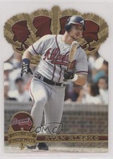 1997 Pacific Crown Collection Gold Crown Die-Cuts Ryan Klesko #GC23 0t2