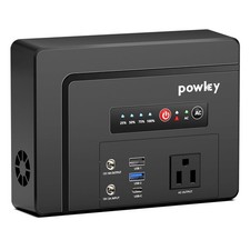 powkey Portable Power Station 100W Rated, 97Wh Small Portable Generator with ...