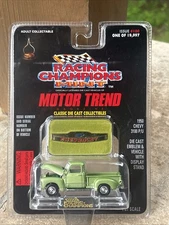 Racing Champions Mint Motor Trend '50 Chevy 3100 P/U Issue #100 NIP