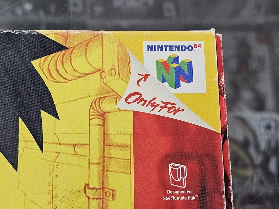 Mega Man 64 (Nintendo 64, 2001) Juego Completo CIB Manual Caja Registro Capcom Foto 3 de 4