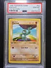 PSA 10 1st Edition Machop 52/102 - 1999 Base Set Thick Stamp Pokemon Card WOTC