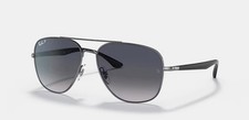 Ray-Ban 3683 Blue Grey Gradient Polarized Replacement Lenses SZ 56