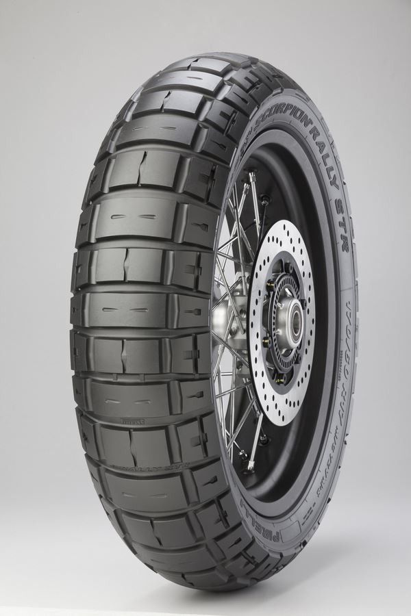 50/50 ADV Tyres PIRELLI Scorpion Rally STR 110/70 R17 & 130/80 R17 TL Yamaha - Image 18