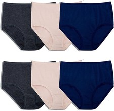 Fruit of the Loom Women's 360 Stretch Comfort Underwear 6-Pack