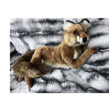 HANSA Portraits of Nature LYING Red Fox Plush 22 MPN 4765 NWT CROSS POSTED