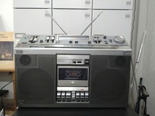 Sony CFS-686 Boombox Cassette Radio Tested Wo...