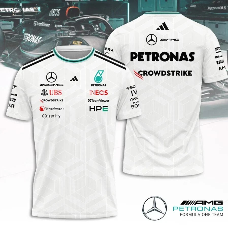 Mercedes Petron-as F1 Team 2026 3D T-Shirt