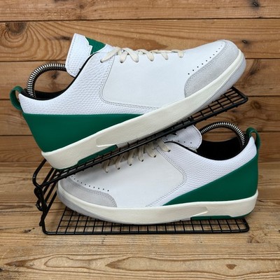 Nike Turnschuhe Damen Größe UK 7 Air Jordan 2 Chanel Abney weiß grün Schuhe SE