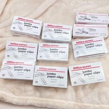 Office Depot Brand Jumbo Paper Clips 100 Clips Per Box 8 Boxes  Staples