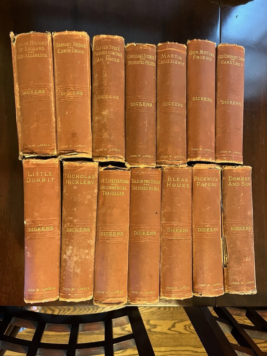 Charles Dickens Illustrated Literature & Fiction Antiquarian