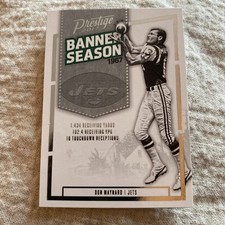 2017 Panini Prestige Don Maynard #2 Banner Season New York Jets 6Q
