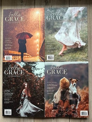 (4) BELLA GRACE Issues Magazine Lot ISSUES 33, 35, 37, 38