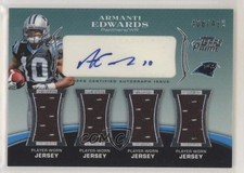 2010 Topps Prime Level 5 Auto Relic 406/499 Armanti Edwards #PL5-AE Auto s5q