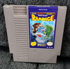 Data East Rampage (Nintendo NES) NTSC-U/C (US/Canada) Arcade Game Cartridge