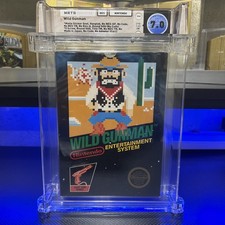 NES Wild Gunman – Matte Seal – WATA 7.0 CIB – 6.5 Box / 6.0 Cart / 9.0 Manual