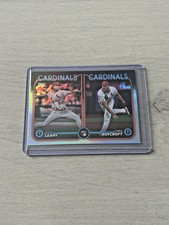 STL Cardinals Kyle Leahy/Chris Roycroft 2024 Topps Update Combo Rainbow Foil RC