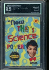 1995 SkyBox Bill Nye The Science Guy #77 Arena Club 9.5