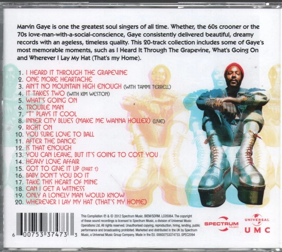 Marvin Gaye Ain't No Mountain High Enough: Die Sammlung CD UK Universal Umc - Bild 2 von 2